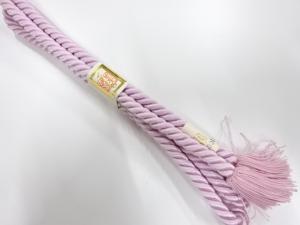 未使用品　正絹　撚り房　手組帯締め